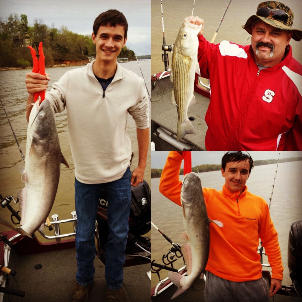 The Hubbell family (Wake Forest) put some nice fish in the boat