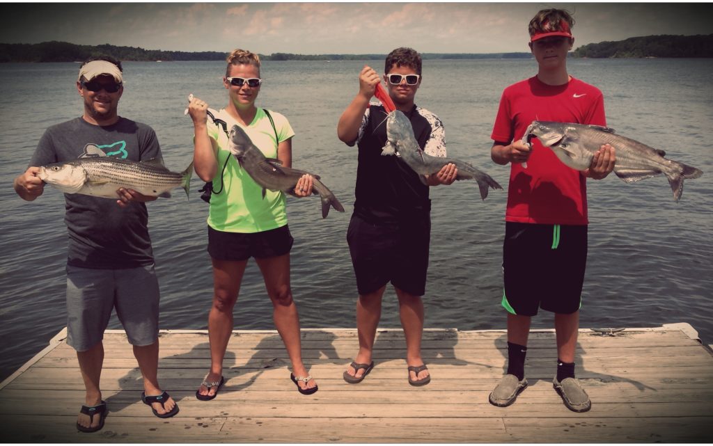 The Palone family is ready for a fish fry!