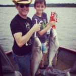 James & Allen Gifford of Hillsborough, NC had a great time reeling these guys in!